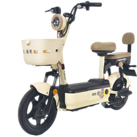 Bon prix, moteur sans balais 400W, vitesse 32 km/h, autonomie 45 km, vélo électrique à deux places pour adultes