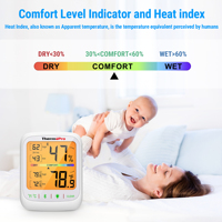 ThermoPro TP359 Thermomètre numérique sans fil, capteur d'humidité et de température, hygromètre numérique d'intérieur