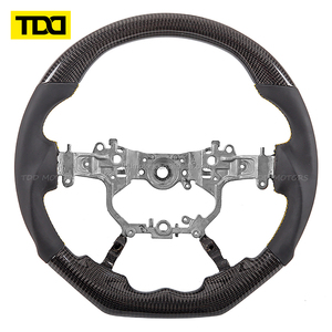 พวงมาลัยคาร์บอนไฟเบอร์แท้ TDD สำหรับ Toyota Alphard Land Cruiser Vellfire ปี 2016 2017 2018 2019 2020 - Product Image 2