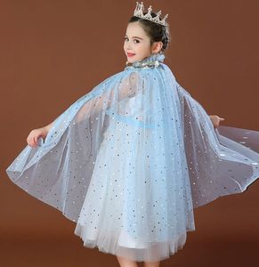 彩色公主长袍女孩服装选美儿童斗篷 - Product Image 2