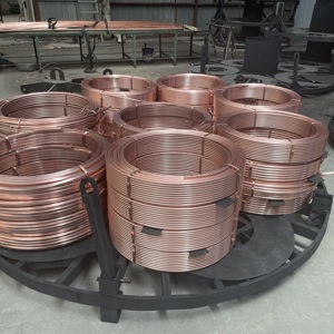 Tube sans soudure en cuivre pur ASTM B280 99,95 % pour climatiseurs, vente directe usine, tube évaporateur en cuivre SF-Cu C12000 pour eau - Product Image 5