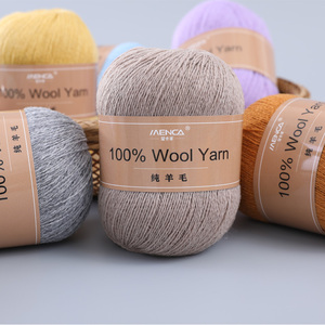 Hilo 100% Merino MENCA para Tejer a Mano Suéteres y Bufandas para Mujer, Suave y Cálido para Invierno, 450m/50 gramos, Hilo de Lana Australiana para Tejer a Máquina - Product Image 6