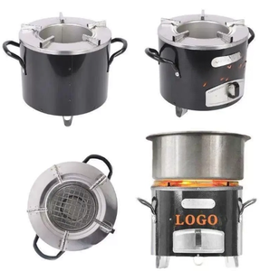 SOLOMAN Griglia per Stufa a Legna in Acciaio Inox con Borsa per il Trasporto, per Campeggio, Escursionismo e Barbecue all'Aperto - Product Image 4