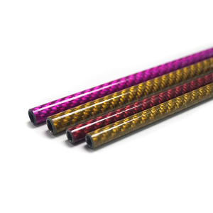 Custom 3K <strong>Carbon</strong> <strong>Fiber</strong> Tube Color <strong>Red</strong> Blue Green Orange Yellow <strong>Carbon</strong> Tube Color Circular <strong>Carbon</strong> Tube - Product Image 5