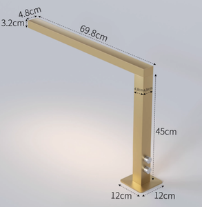 Newest Beauty Salon & Home Use Professional UV LED Nail <b>Lamp</b> with Metal Construction 48W Black L-shaped Drying <b>Table</b> <b>Lamp</b> - Product Image 6
