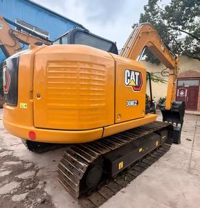 Excavadora usada de alta calidad, excavadora de cadenas CAT308E2 de 8 toneladas de segunda mano, maquinaria usada para movimiento de tierras. - Product Image 2