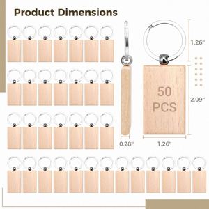 Custom Durable Polished Sports Wooden <b>Keychain</b>-<b>Personalized</b> Wood Ring & Key Tag for Edc or Promotional Gift - Product Image 4