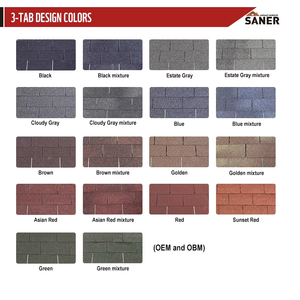 Tuiles <span class=keywords><strong>de</strong></span> toiture en <span class=keywords><strong>asphalte</strong></span> <span class=keywords><strong>de</strong></span> qualité supérieure, durables et stables, couleur préservée, <span class=keywords><strong>type</strong></span> écailles, pour villa - Product Image 5