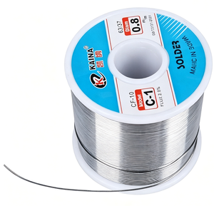 Alambre de Soldadura <span class=keywords><strong>KAINA</strong></span> C-1 Original, Alambre de Soldadura de Plomo con Núcleo de Resina Activada de Alta Pureza, Sin Necesidad de Limpiar, 450g por Bobina - Product Image 2