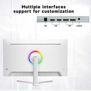 Hot Selling New Design 32 Zoll Weiß Rahmenloser Monitor 4K Panel LED Hintergrund beleuchteter Gaming Computer Monitor HD-Display mit hoher Aktualisierungsrate - Product Image 5