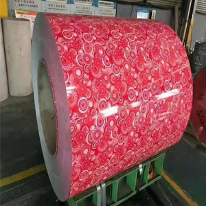 Nuevas hojas de techo Ppgl recubiertas de color Bobina de acero para construir Bobina de acero <span class=keywords><strong>Ppgi</strong></span> Bobina de acero prepintada de 0,12-0,2mm - Product Image 3