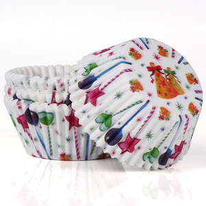 Venta al por mayor a prueba de aceite de chocolate pastel de arroz glutinoso vasos de papel nieve pastelería soportes de papel aproximadamente 100 herramientas para hornear - Product Image 5