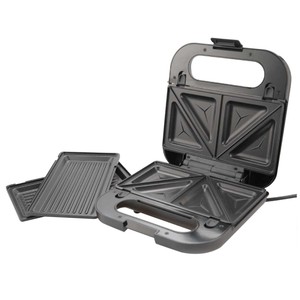 Có thể điều chỉnh nhiệt 3 trong 1 có thể tháo rời điện Báo Chí dọc liên hệ với không dính ăn sáng bánh mì Waffle bánh <span class=keywords><strong>Sandwich</strong></span> Maker - Product Image 4