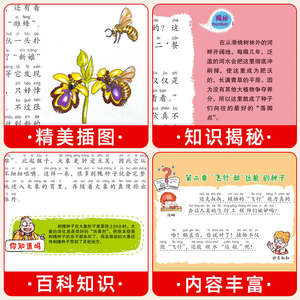 หนังสือภาพวิทยาศาสตร์ภาพประกอบสีแท้สำหรับนักเรียนชั้นประถมศึกษาอายุ 6-12 ปี-พืช การอ่านในวัยเด็ก - Product Image 3