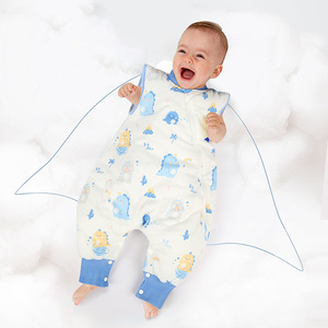 Sac de couchage matelassé 100% coton épaissi sac de couchage pour enfants sacs de couchage pour bébé - Product Image 1