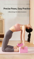 Bloc de yoga et de Pilates en EVA pour la maison, équipement de yoga, vente en gros, fabrication OEM, fourniture personnalisée