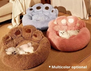 <strong>Pet</strong> Dog <strong>Bed</strong> All Seasons Paw Shape Warm Cozy and Comfy <strong>Pet</strong> Cushion for Puppy Large Dog <strong>Bed</strong> Design Dog Products All Seasons - Product Image 3