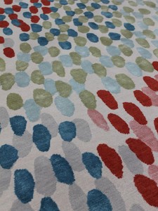 Luxury New Zealand Wool Dotty Carousel Designer <b>Rug</b> for Living Room Handmade Soft Thick Carpet Modern Nordic Area <b>Rug</b> Home Decor - Product Image 3