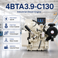 Motor Diésel Cums 4BTA3.9-C130 Refrigerado por Agua, 2500 rpm, Turboalimentado y Postenfriado para Excavadoras y Equipos de Construcción Pesada
