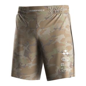 Pantalones Cortos de Artes Marciales 2 en 1, Diseño Híbrido, Capa Exterior Ligera y Duradera, Capa Base de Compresión que Absorbe el Sudor para MMA BJJ - Product Image 3