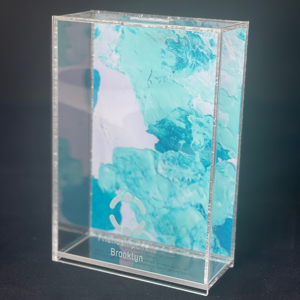 Acrylic Coin Bank for Tzedakah: Stylish Wholesale Judaica Donation <b>Boxes</b> for Gifts - Product Image 1