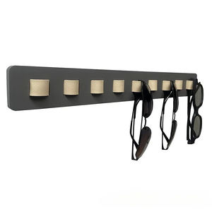 Soporte de pared de madera al por mayor para gafas, con ganchos novedosos para exhibición de gafas de sol en el hogar - Product Image 4