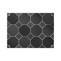 Écrans d'affichage vidéo flexibles transparents LED de qualité commerciale haute performance personnalisables Edgelight pour intérieur