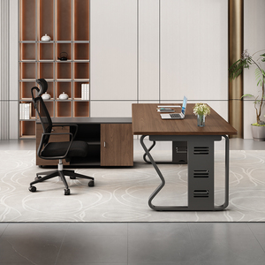 <span class=keywords><strong>Bureau</strong></span> de luxe de <span class=keywords><strong>180cm</strong></span> avec ensembles de meubles de <span class=keywords><strong>bureau</strong></span> noirs de style provincial français moderne joli <span class=keywords><strong>bureau</strong></span> de patron en marbre pour les bureaux - Product Image 4