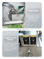 Máquina Cortadora de Vegetales de Funcionamiento Estable, Corte Automático para Cebolla, Cebollino, Puerro, Apio y Perejil