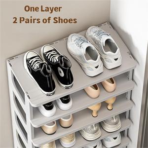 HAIXIN Porte-chaussures pliable Organisateur de stockage anti-poussière Grands supports pour sécher les chaussures - Product Image 5