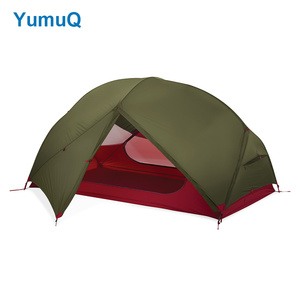 YumuQ <span class=keywords><strong>2</strong></span> kişi adam Ultralight hafif sırt çantası Ultralight yürüyüş küçük çadır ucuz fabrika fiyat tüm sezon