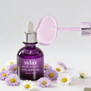 Ampoules de collagène SYLAX - Collagène <span class=keywords><strong>marin</strong></span> pour l'élasticité et l'hydratation profonde 30 ml - Product Image 3