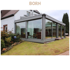 Jardin d'hiver balcon usine gartenhaus maison d'été <span class=keywords><strong>kit</strong></span> saisonnier entrée <span class=keywords><strong>en</strong></span> <span class=keywords><strong>aluminium</strong></span> trempé transition arc <span class=keywords><strong>pool</strong></span> <span class=keywords><strong>house</strong></span> - Product Image 1