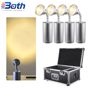 Battery Powered Mini Pinspot Light 10W Wireless DMX LED Spot for Indoor Party Decoration - Product Image 1