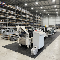 Línea de Producción Automática de Alta Velocidad BSY para la Fabricación de Placas de Acero con Patrón Antideslizante, Máquina de Conformado de Rollos para Tableros de Andamios