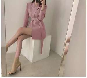 QFZ432 - Vestidos Florales <span class=keywords><strong>2022</strong></span> para Mujer, Cintura Ajustada, Manga Corta, Vestido Casual <span class=keywords><strong>de</strong></span> Verano, Cuello en V, Vestido Coreano con Estampado Floral - Product Image 2