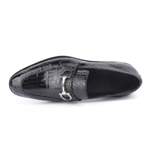 Nouvelles chaussures Oxford en cuir véritable pour hommes - Chaussures habillées confortables pour affaires avec amorti et semelles extérieures en cuir véritable - Product Image 3