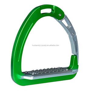 Étriers d'équitation Étrier en aluminium avec bande de roulement en acier inoxydable <span class=keywords><strong>Snti</strong></span> Slip - Product Image 1