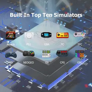 Consola de Videojuegos Retro Portátil X12 con 10000 Juegos, Pantalla de 5.1 Pulgadas, Lector de Libros Electrónicos y MP5, Regalo de Cumpleaños para Adultos y Niños - Product Image 3
