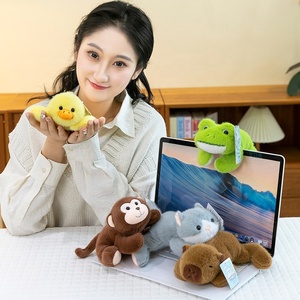 Vendita Diretta di Fabbrica, Giocattoli di Peluche Versatili, Simpatici Animali Imbottiti: Volpe, Scimmia, Maiale, 18cm, Giocattolo di Peluche per Bambini - Product Image 3