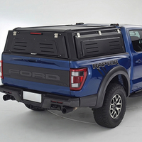 Cubierta Rígida de Aluminio Personalizable para Camioneta, Resistente, con Cierre, Impermeable, Tapa Sólida de Aluminio