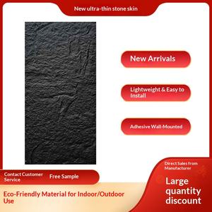 Xinhuangjia Pu Stone Leather Simulation Mushroom <b>Slate</b> Lightweight Art New Material Polyurethane Large <b>Board</b> Living Room - Product Image 1