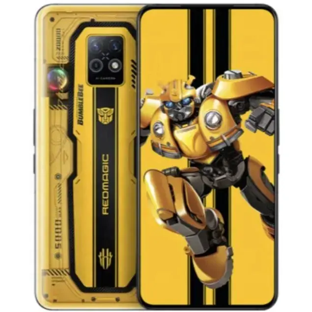 Magia Vermelha Original Edição 7S Pro Transformers Edição Bumblebee Edição Especial 16GB Ram 512GB ROM 5000mAh 135W Carregamento Rápido