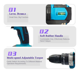 Taladro de uñas eléctrico de litio con suministro de 21V, <span class=keywords><strong>Mini</strong></span> herramienta rotativa inalámbrica DIY con motor manual OEM personalizable para uso Industrial - Product Image 5