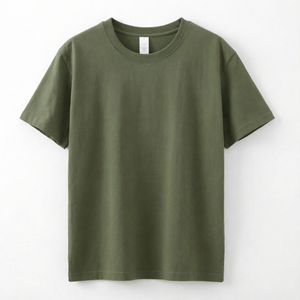 เสื้อยืดคอตตอน 100% คุณภาพสูง หนานุ่ม ปักโลโก้ดิจิตอล กันยับ ระบายอากาศได้ดี สำหรับผู้ชายและผู้หญิง ขายส่ง - Product Image 1