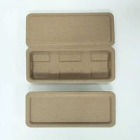 Boîtes rectangulaires en pulpe moulée de bagasse de canne à sucre, écologiques, réutilisables, biodégradables, recyclables et durables RUNWELL