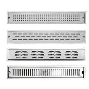 Accessoires pour toilettes et salles de bain, drain de sol de douche en acier inoxydable 304, drains de sol de salle de bain - Product Image 2