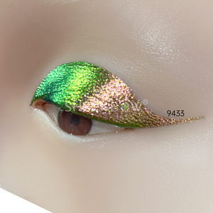 <span class=keywords><strong>Poudre</strong></span> de pigment pour fard à paupières Sheenbow, effet métallique, caméléon, multichrome, avec changement de couleur en fonction de l'angle de vision - Product Image 2