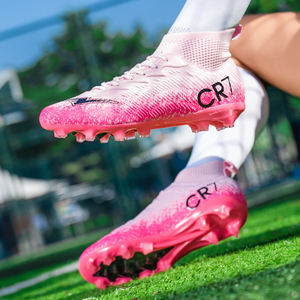 Chaussures <span class=keywords><strong>de</strong></span> football pour hommes, design <span class=keywords><strong>de</strong></span> qualité, respirantes, avec matériaux TPU, bonne adhérence, semelle à crampons, joueur <span class=keywords><strong>de</strong></span> football - Product Image 5