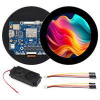 Waveshare ESP32-P4 Layar Sentuh Bulat IPS WIFI6 4 inci Papan Pengembangan RISC-V 720x720 Mendukung Xiaozhi Al/DouBao/DeepSeek